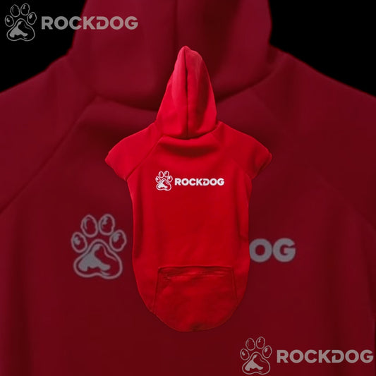 Sudadera Tipo Hoddie Rockdog Red original con bolso